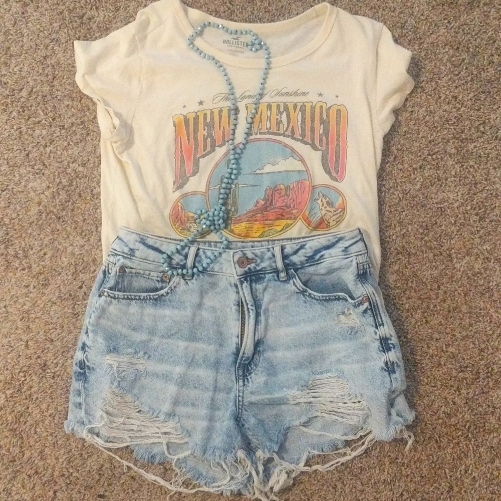 American Eagle AE Size 8 Jean Shorts